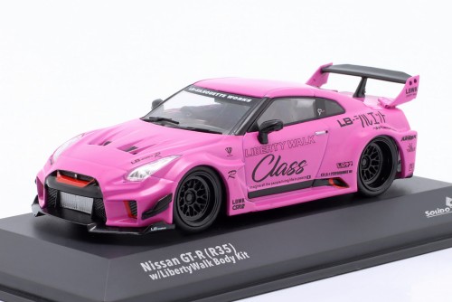 S4311210 Nissan GT-R GTR (R35) R35 LBWK Liberty Walk Body Kit Silhouette 2019 Solido 1:43