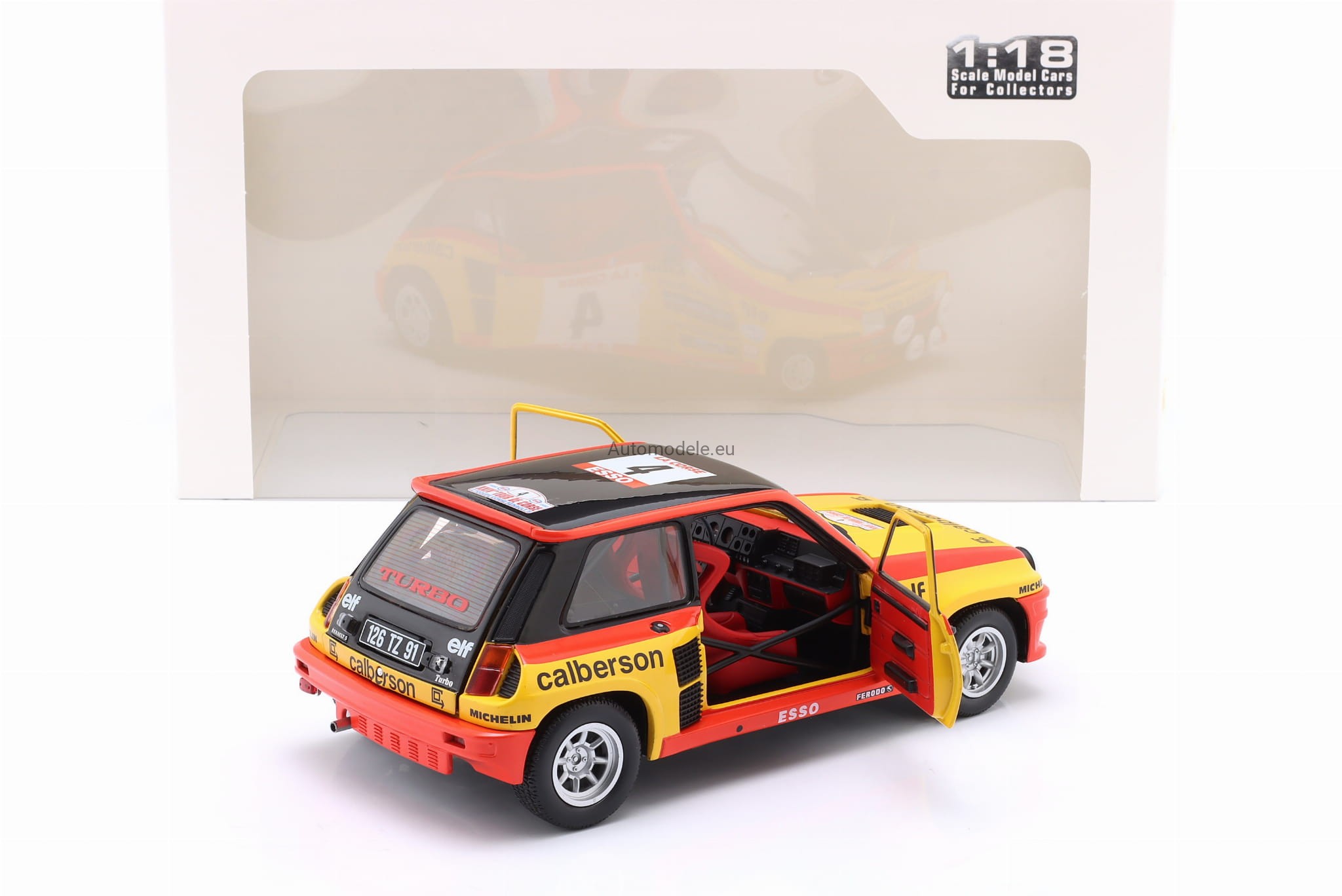 Otto 1:18 - Model car (3) - Set Renault 5 Turbo Calberson - Tour de