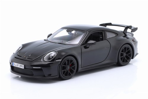 21104Bk Porsche 911 (992) GT3 2021 Black Limited Edition Bburago 1:24