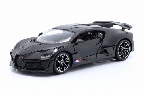 31526 Bugatti Divo 2018 Matte Black Series Maisto 1:24
