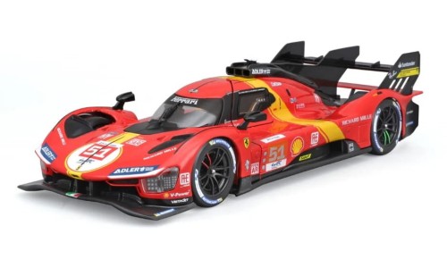 26583 Ferrari 499P #51 Winner 24h Le Mans 2023 Model do Składania Złożenia Bburago KIT 1:24