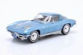 WB124232 Chevrolet Corvette (C2) Stingray 1963 Light Blue WhiteBox 1:24