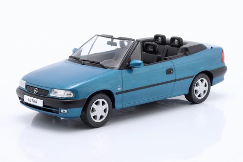 WB124234 Opel Astra F Cabriolet 1994 Turquoise WhiteBox 1:24