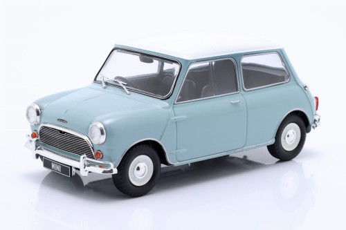 WB124183 Austin Mini Cooper S 1965 Light Blue WhiteBox 1:24