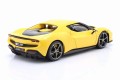 16018Y Ferrari 296 GTB Hybrid 830HP V6 2021 Yellow Bburago 1:18