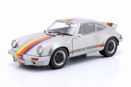 S1801120 Porsche 911 RSR Kremer Rally Design 1973 Silver Solido 1:18