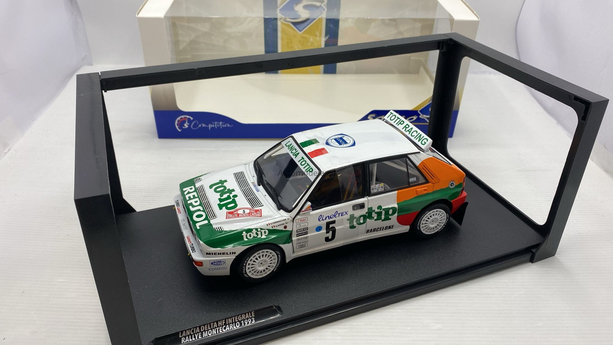 Lancia delta hf integrale evo 5 mc de 1993 au 1/18 scale s1807806 - Collection