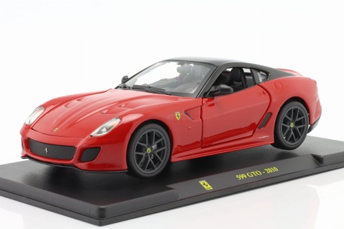 AB24F013 Ferrari 599 GTO 2010 Red / Black Bburago 1:24
