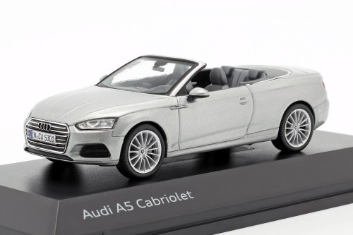 5011705331 Audi A5 Cabriolet (F5) 2017 Florett Silver Spark 1:43