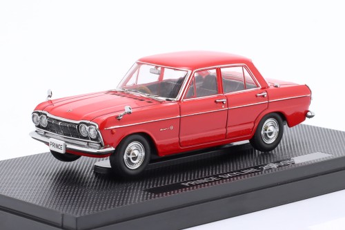 44237 Nissan Prince Skyline 2000GT-B 1966 Red Ebbro 1:43