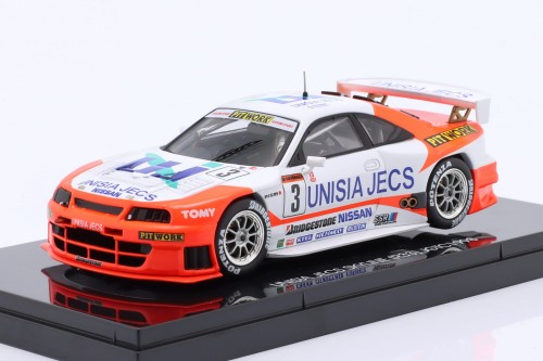 44194 Nissan Skyline GT-R (R33) #3 JGTC Unisia Jecs 1998 Hasemi, Tanaka Ebbro 1:43