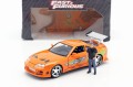 253205001 Toyota Supra 1995 z Figurką Brian O’Conner Fast & Furious Jada Toys 1:24
