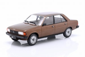 Peugeot 305 1977 Dark Brown Metallic WhiteBox 1:24