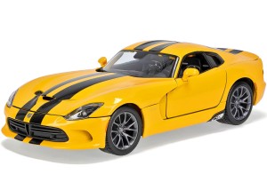 Dodge Viper SRT GTS 2013 Yellow Maisto 1:18