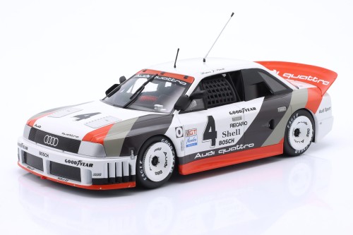 W1806005 Audi 90 Quattro IMSA GTO #4 Winner Laguna Seca IMSA 1989 H.J. Stuck WERK83 1:18