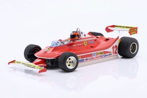 Ferrari 312T4 #12 Gilles Villeneuve Winner USA East GP F1 Formula 1 1979 Bburago 1:18