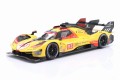 16313 Ferrari 499P 3.0L Turbo V6 Team AF Corse #83 24h LeMans 2024 Robert Kubica, Shwartzman, Ye + Gablotka - Bburago 1:18
