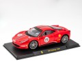 AB24F033 Ferrari 458 Challenge #5 2010 Red Bburago 1:24