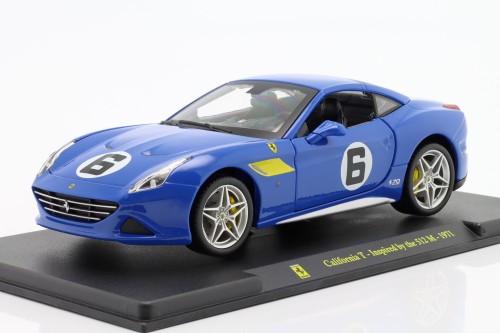 AB24F054 Ferrari California T #6 inspired by 512M 1971 Bburago 1:2