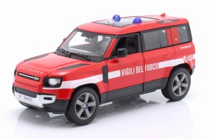 Land Rover New Defender 110 Fire Department Italy 2022 Vigili del Fuoco Bburago 1:24