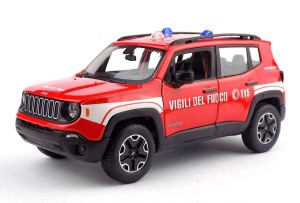 Jeep Renegade SUV 4x4 Vigili del Fuoco 2017 Maisto 1:24