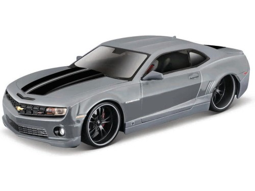 39361 Chevrolet Camaro SS RS Custom Coupe 2010 Grey Black Maisto KIT 1:24