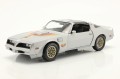 19101 Pontiac Firebird Trans Am Fire Am T/A VSE 1977 Silver with Hood Bird Greenlight 1:18