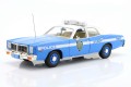 19132 Dodge Monaco NYPD New York Police Department 1978 Blue / White Greenlight 1:18