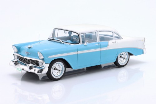 WB124248 Chevrolet Bel Air 1956 Light Blue WhiteBox 1:24