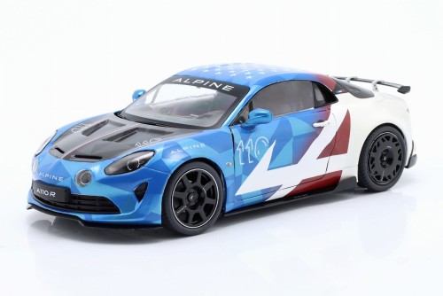 S1801627 Alpine A110 Radicale 2023 US Racing Livery Solido 1:18