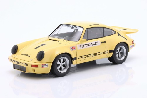 S1810703 Porsche 911 Carrera 3.0 RSR #1 IROC 1974 Emerson Fittipaldi Solido 1:18
