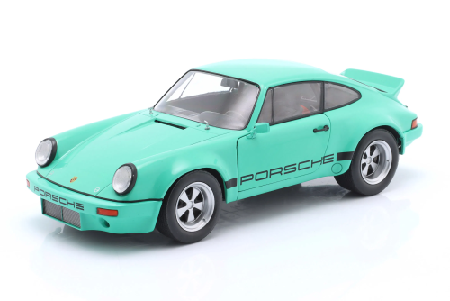 S1810705 Porsche 911 Carrera 3.0 RSR IROC 1974 Mint Green Solido 1:18
