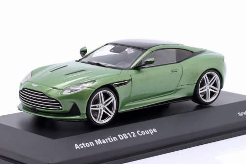 S4315702 Aston Martin DB12 Coupe 2023 Iridescent Emerald Green Solido 1:43