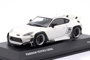 Toyota GR86 Pandem Rocket Bunny 2022 White Solido 1:43