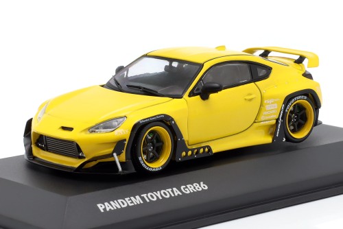 S4315101 Toyota GR86 Pandem Rocket Bunny 2022 Yellow Solido 1:43