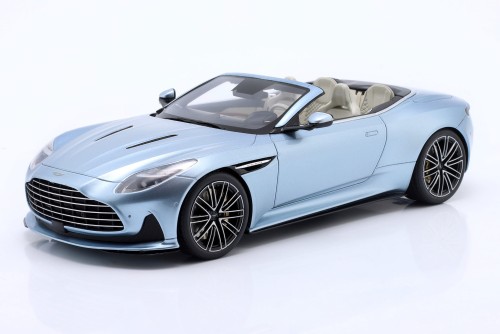 GT479 Aston Martin DB12 Volante 2023 Light Blue Metallic GT Spirit 1:18