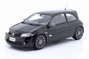 Renault Megane 2 RS Phase 2 2005 Black Otto Mobile 1:18