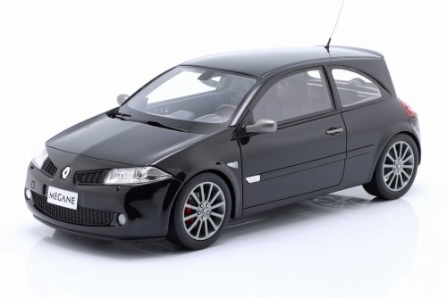 OT1054 Renault Megane 2 RS Phase 2 2005 Black Otto Mobile 1:18