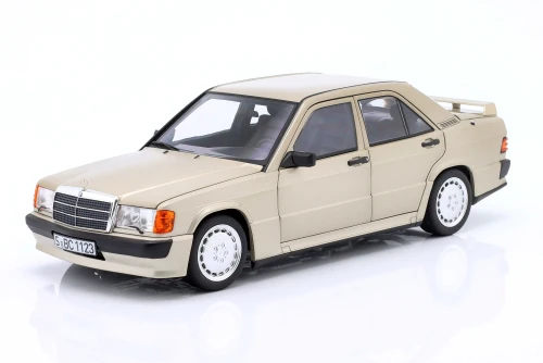 183831 Mercedes-Benz 190 E 190E 2.3-16V W201 1984 Smoke Silver Norev 1:18
