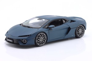 Lamborghini Temerario 2024 Dull Matt Blue Bburago 1:18