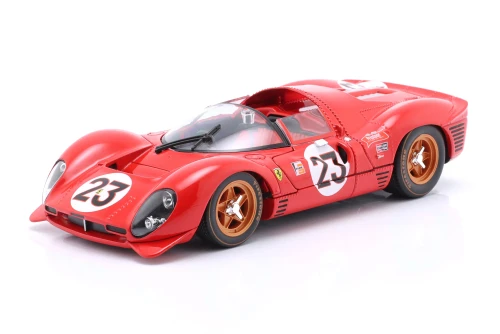26310 Ferrari 330 P4 #23 Winner 24h Daytona 1967 Bandini, Amon Bburago 1:24