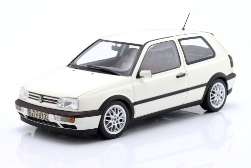 188508 Volkswagen VW Golf III 3 GTI 1996 Candy White 20 Years Edition Norev 1:18