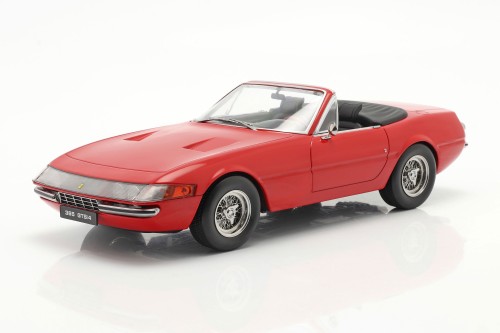 KKDC180611 Ferrari 365 GTB/4 Daytona Convertible Series 1 1969 Red KK-Scale 1:18