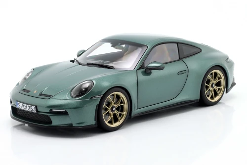 187382 Porsche 911 (992) GT3 Touring Package 2021 Malachite Green Metallic Norev 1:18