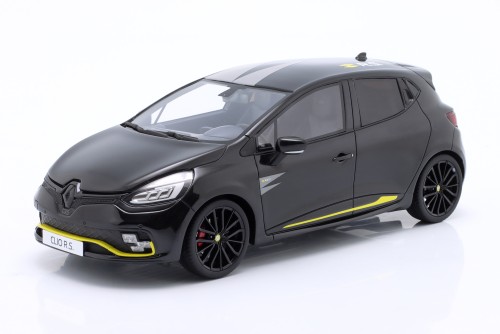 OT946 Renault Clio 4 IV R.S. RS 18 2024 Deep Jet Black Otto Mobile 1:18