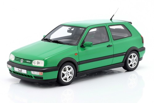 OT1187 Volkswagen VW Golf III 3 MK3 GTi Colour Concept 1995 Salsa Green Otto Mobile 1:18