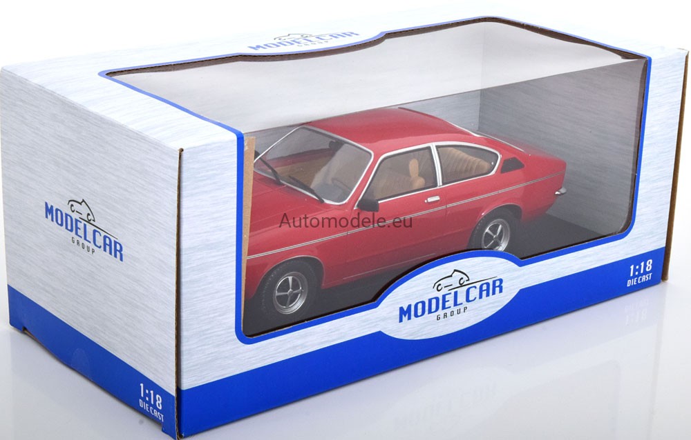 Opel Kadett C Coupé 1975 Orange - Miniature MCG 1/18, Modèle Neuf MCG18191