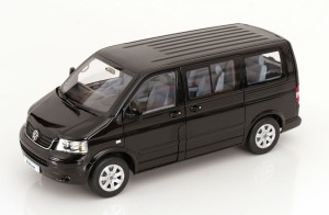 Volkswagen VW T5 Multivan Bus 2003 Black Norev 1:18 - Limited Edition