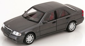 Mercedes-Benz C-Class C200 (W202) MOPF 1993 Onyx Grey Metallic Norev 1:18 - Limited Edition