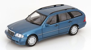 Mercedes-Benz C-Class C200 T-Modell S202 Estate 1997 Aquamarin Metallic Norev 1:18 - Limited Edition 1/500